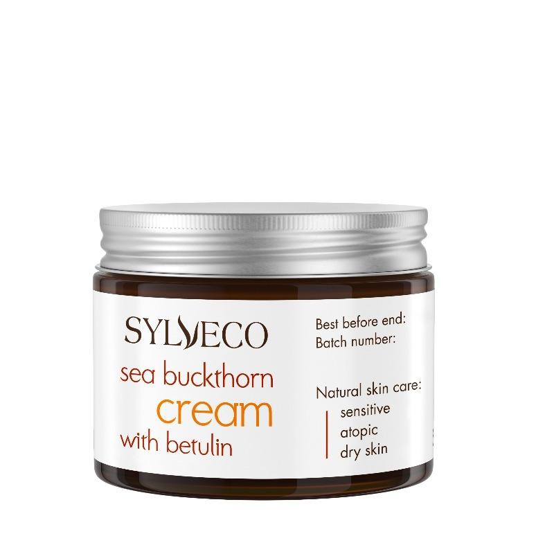 Sylveco Sea Buckthorn Moisturizing Cream with Betulin 50ml - Sylveco - Vesa Beauty