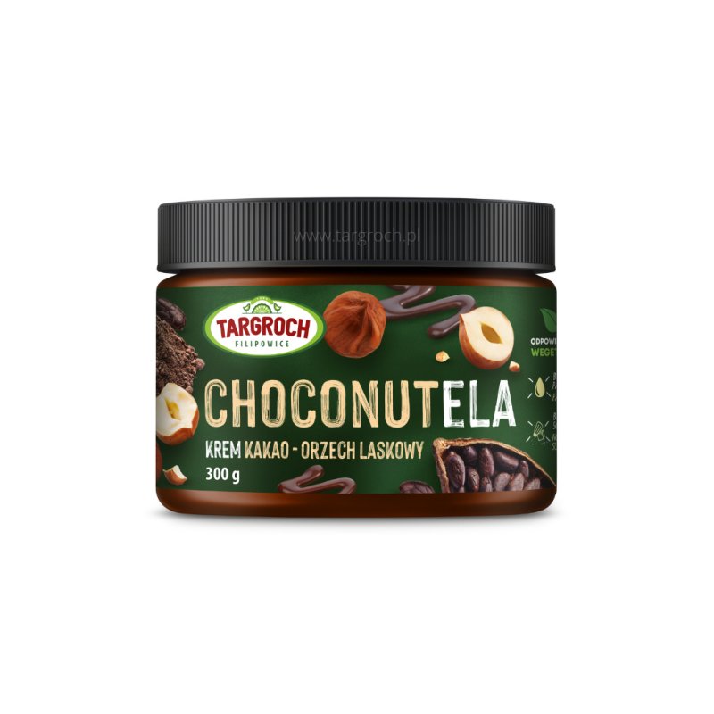 TARGROCH ChocoNUTela Cream of hazelnuts and cocoa &