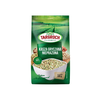 TARGROCH Unroasted buckwheat groats 500g - TARGROCH - Vesa Beauty