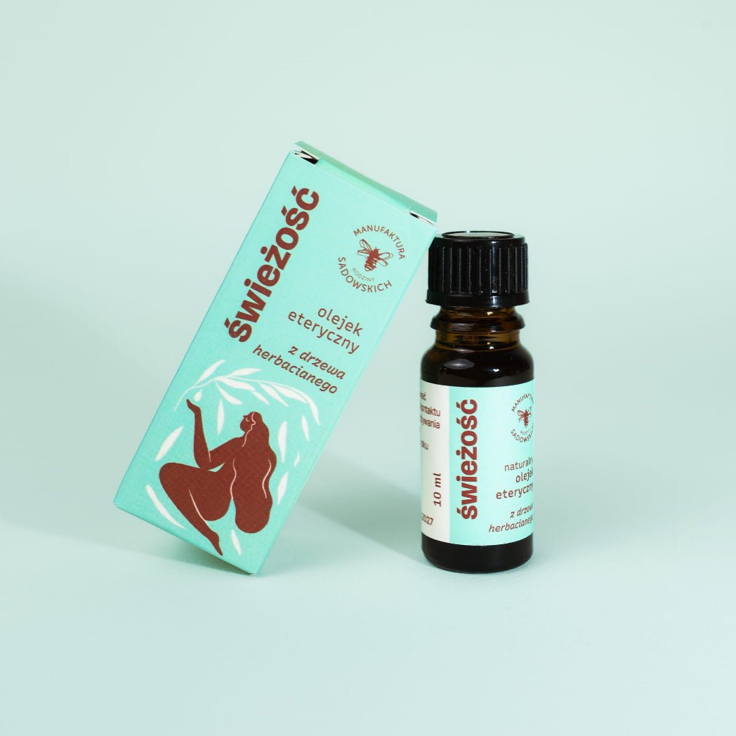 Tea tree essential oil - Freshness 10ml - Sadowski Bee Gardens - Vesa Beauty