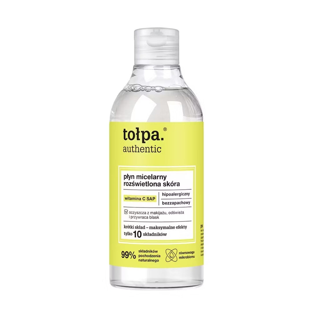 Natural Cosmetics Tołpa authentic Micellar Liquid illuminated skin 300ml