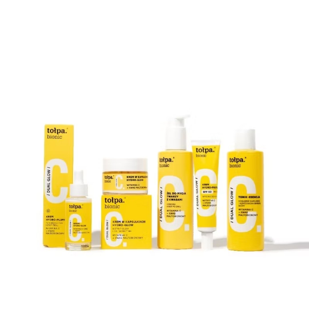 Natural Cosmetics Tołpa bionic DUAL GLOW hydro-glow cream in capsules 60g