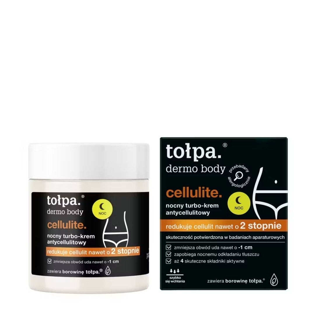 Natural Cosmetics Tołpa dermo body cellulite. Turbo Anti-cellulite night Cream 250ml