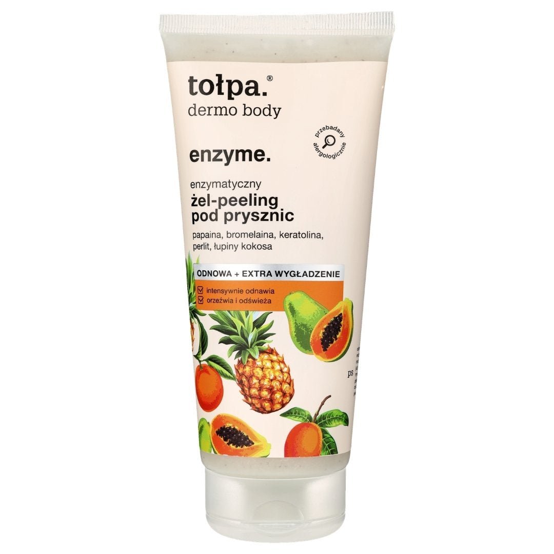 Tołpa dermo body ENZYME shower gel - peeling 200ml - Tołpa - Vesa Beauty