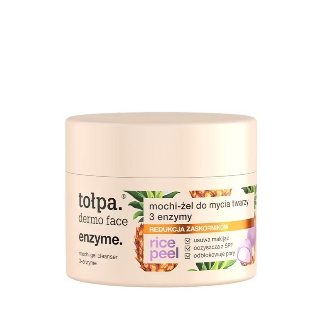 Tołpa dermo face ENZYME face mochi gel cleanser with 3 enzymes 110g - Tołpa - Vesa Beauty