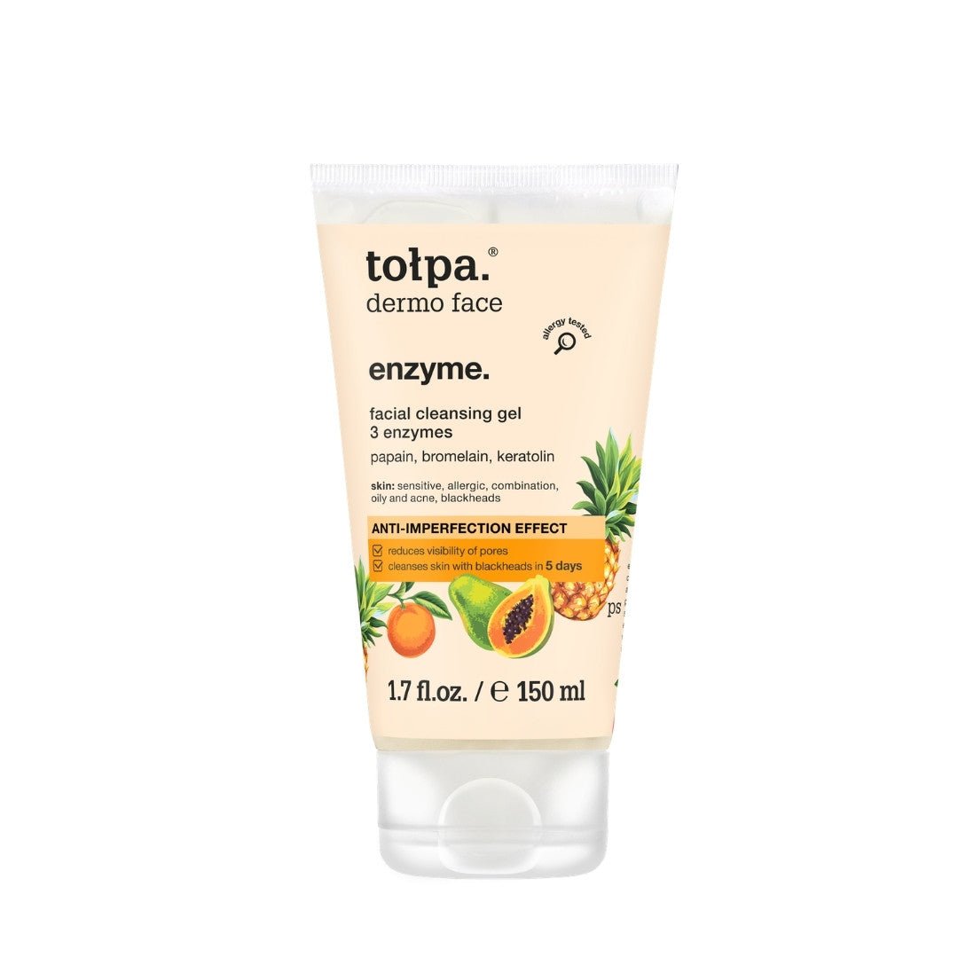 Tołpa dermo face ENZYME Facial Cleansing Gel 3 enzymes 150ml - Tołpa - Vesa Beauty