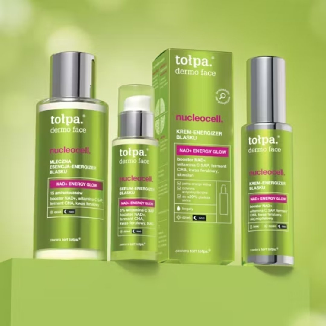 Natural Cosmetics Tołpa dermo face nucleocell. Milky essence-glow energiser, day & night 100ml