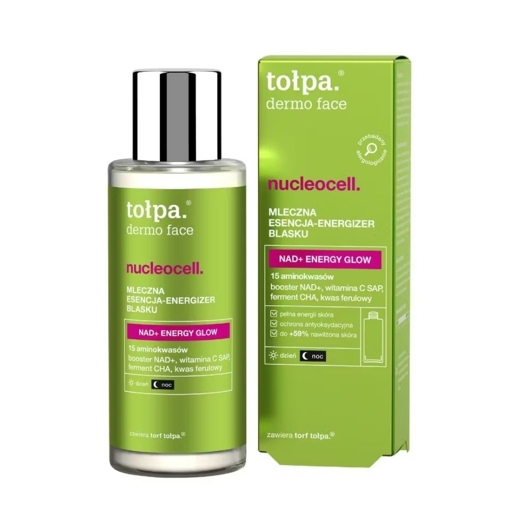 Natural Cosmetics Tołpa dermo face nucleocell. Milky essence-glow energiser, day & night 100ml