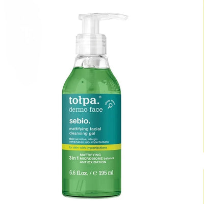 Tołpa dermo face sebio. mattifying facial cleansing gel 195ml - Tołpa - Vesa Beauty