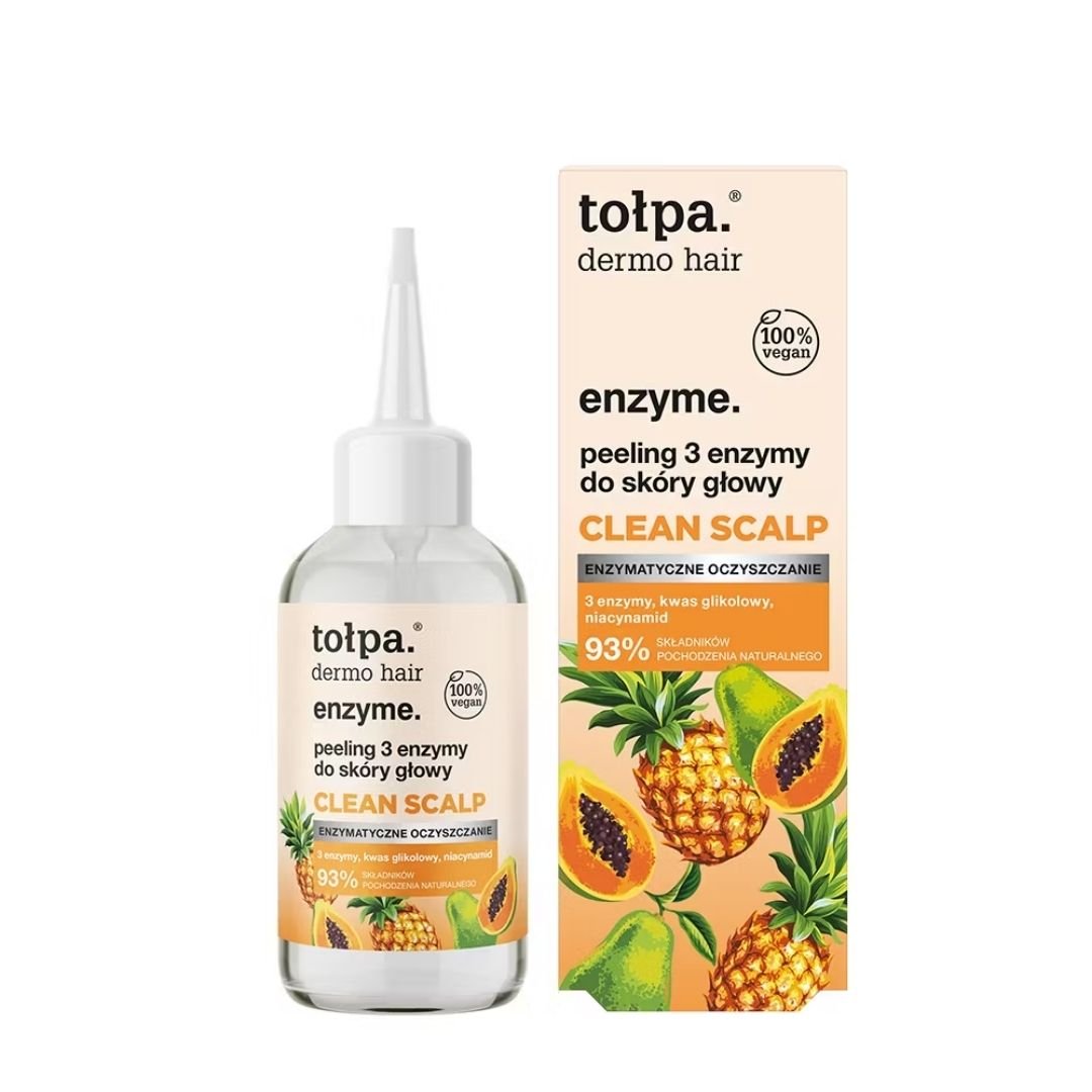 Tołpa dermo hair ENZYME scrub 3 enzymes for scalp 100ml - Tołpa - Vesa Beauty