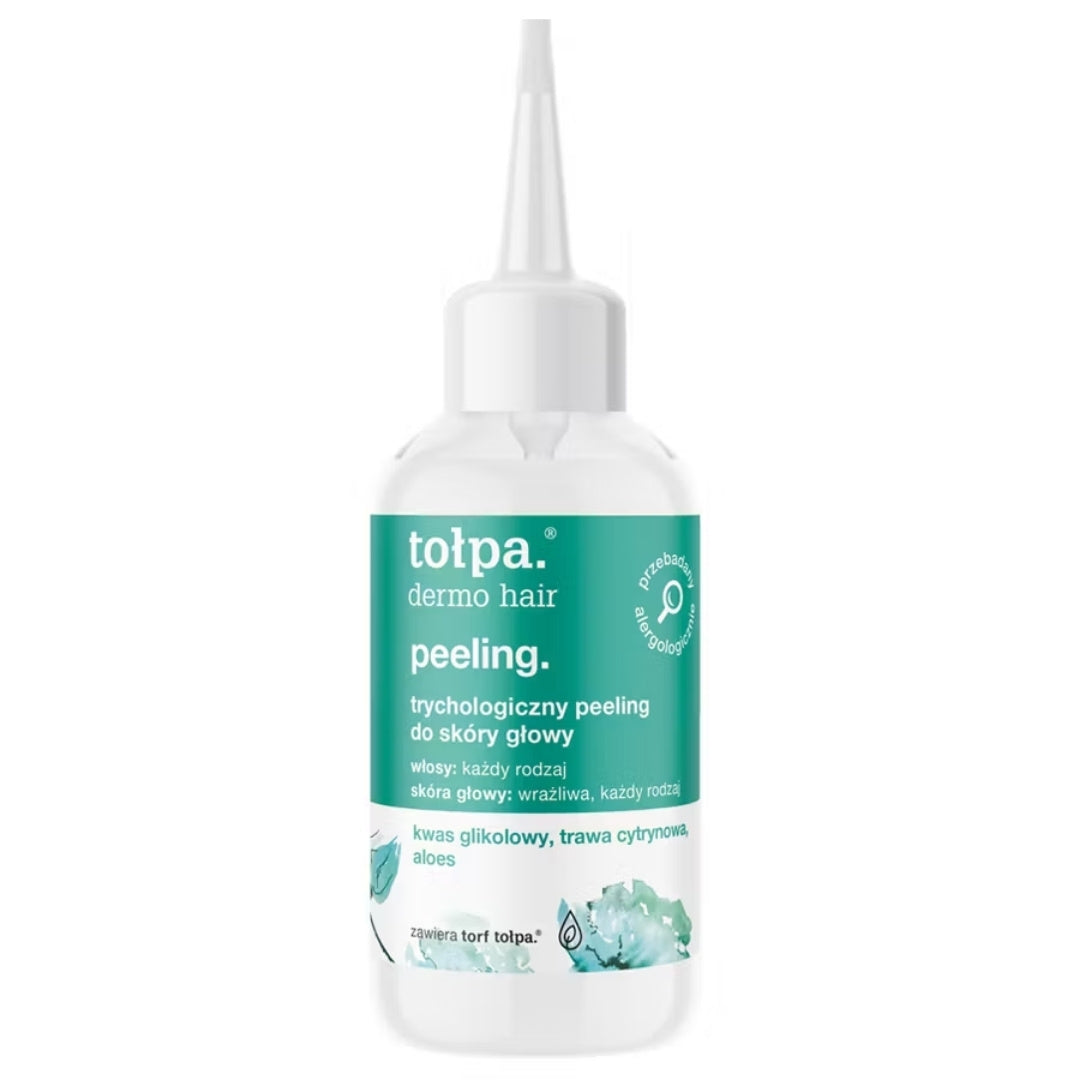 Natural Cosmetics Tołpa dermo hair peeling. Trichology Scalp Scrub 100ml