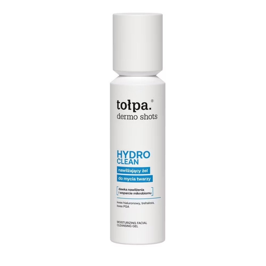 Tołpa dermo shots HYDRO CLEAN Moisturizing Facial Cleansing Gel 120ml - Tołpa - Vesa Beauty