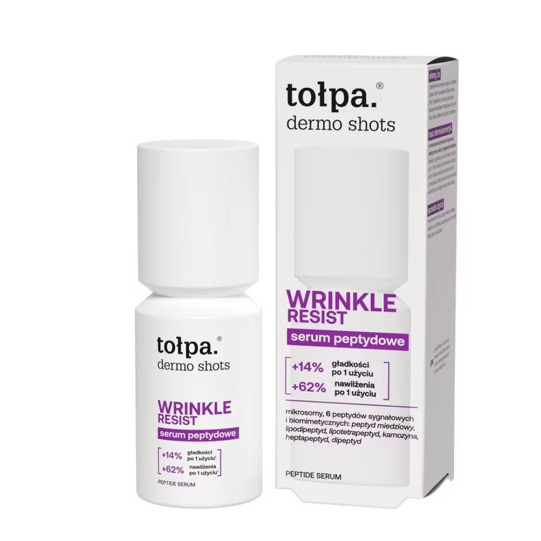 Tołpa dermo shots WRINKLE RESIST Peptide Serum 50ml - Tołpa - Vesa Beauty