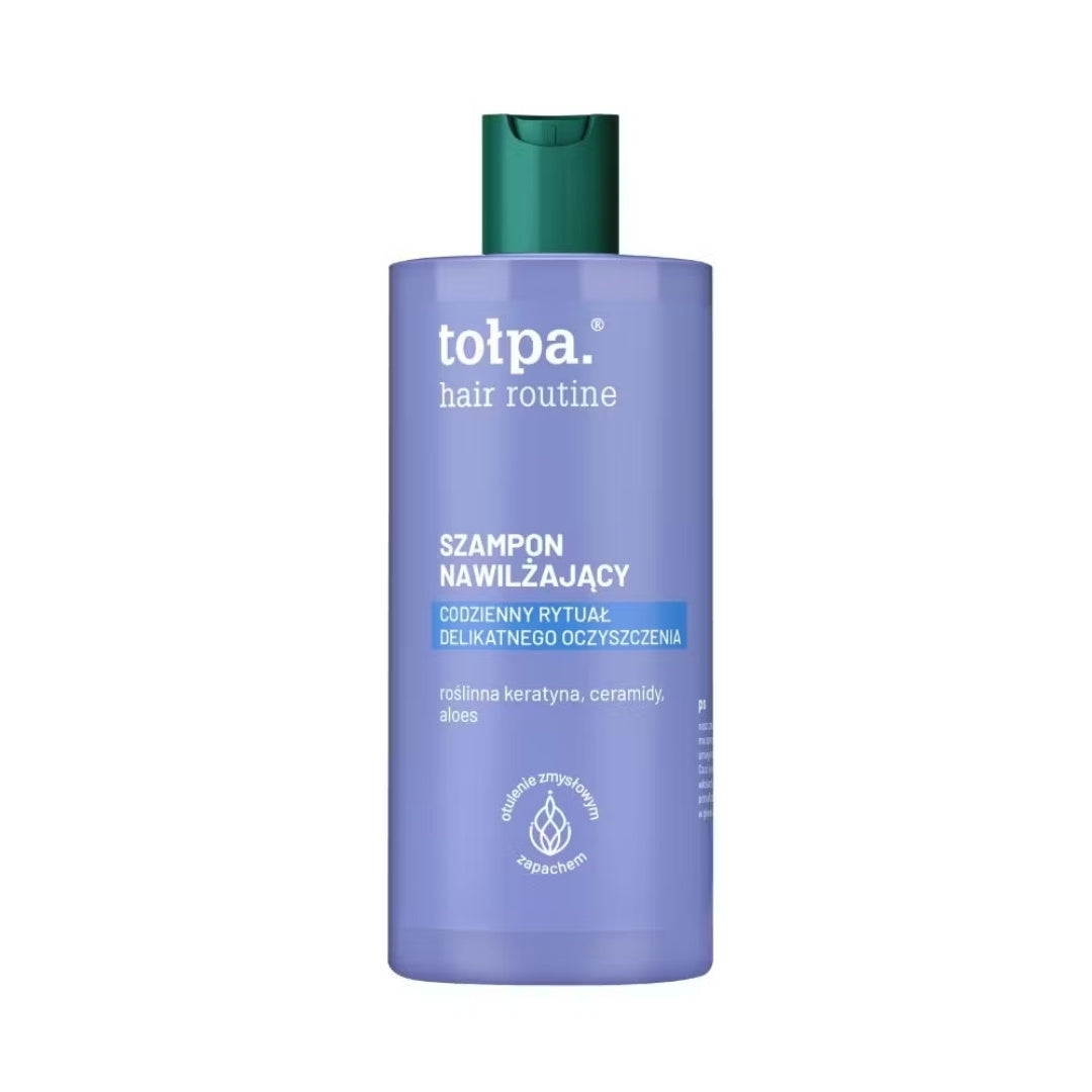 Natural Cosmetics Tołpa hair routine. Moisturizing Shampoo 300ml