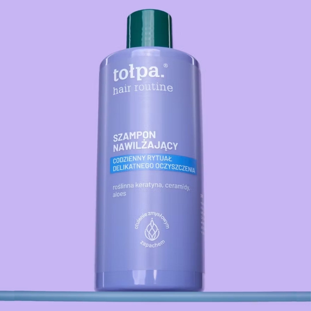 Natural Cosmetics Tołpa hair routine. Moisturizing Shampoo 300ml