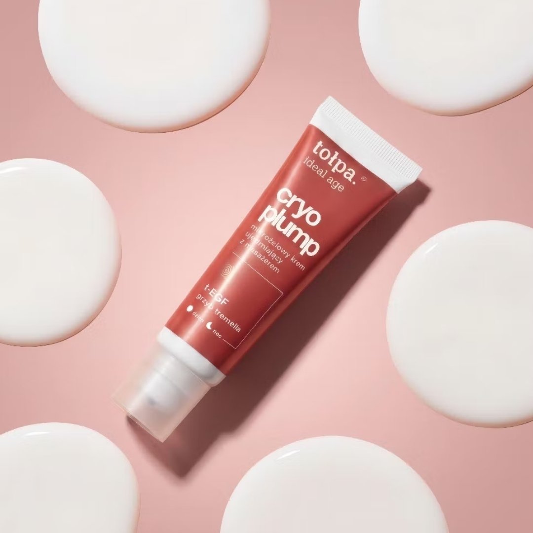 Tołpa ideal age Cryo Plump Firming Micro‑Gel Cream with Massager 50ml - Tołpa - Vesa Beauty
