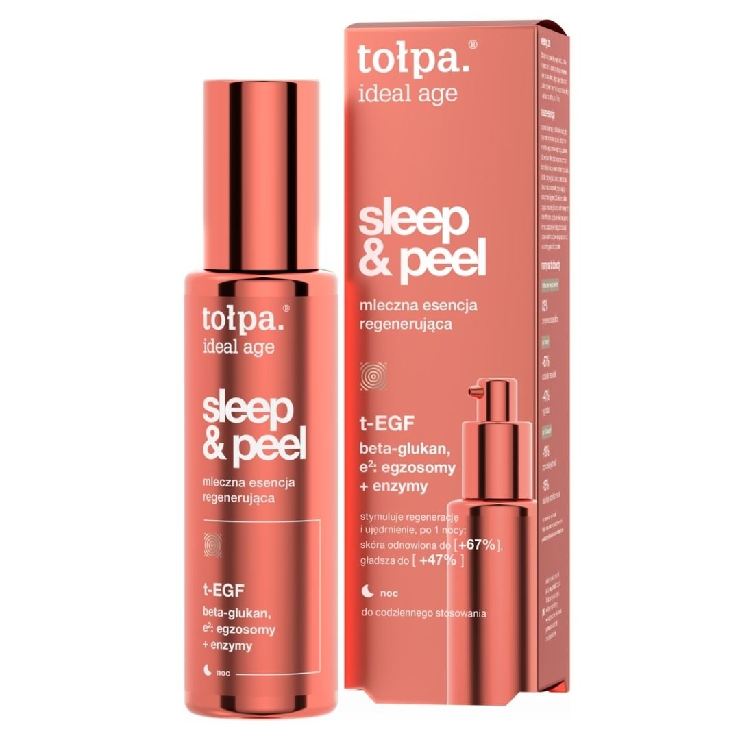 Tołpa IDEAL AGE Sleep &amp; Peel regenerating milky essence 70ml - Tołpa - Vesa Beauty