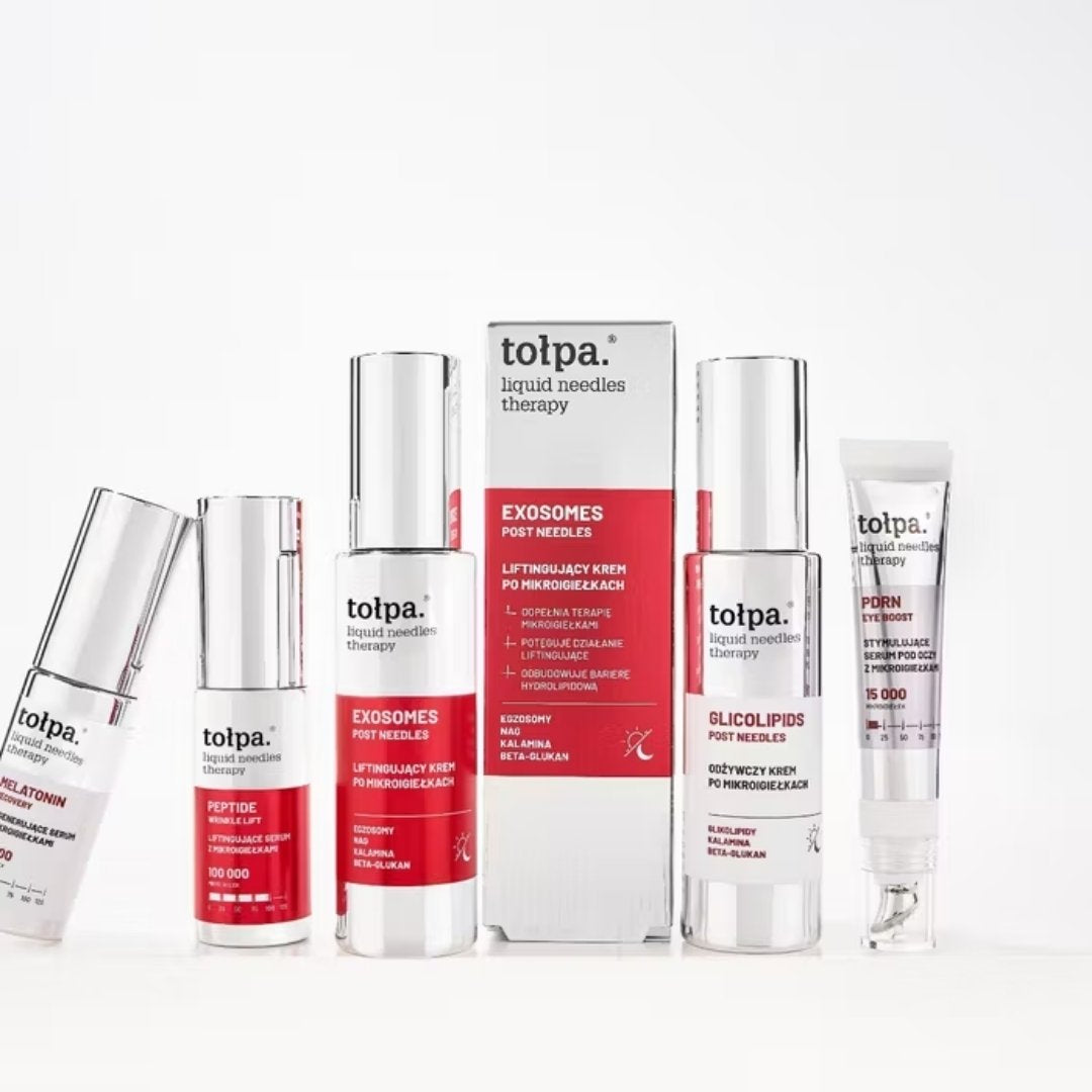 Natural Cosmetics Tołpa Liquid Needles Therapy - Stimulating eye serum with microneedles, PDRN eye booost 15ml