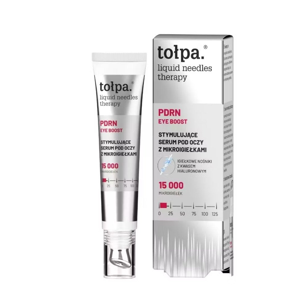 Tołpa Liquid Needles Therapy - Stimulating eye serum with microneedles, PDRN eye booost 15ml - Tołpa - Vesa Beauty