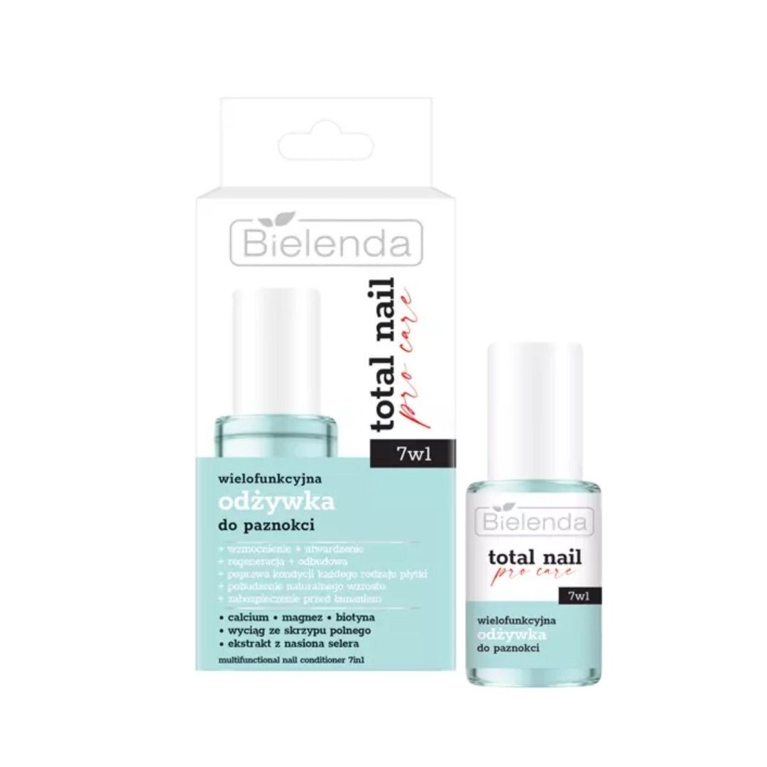 TOTAL NAIL PRO CARE Multifunctional Nail Conditioner 7in1 10ml - Bielenda - Vesa Beauty