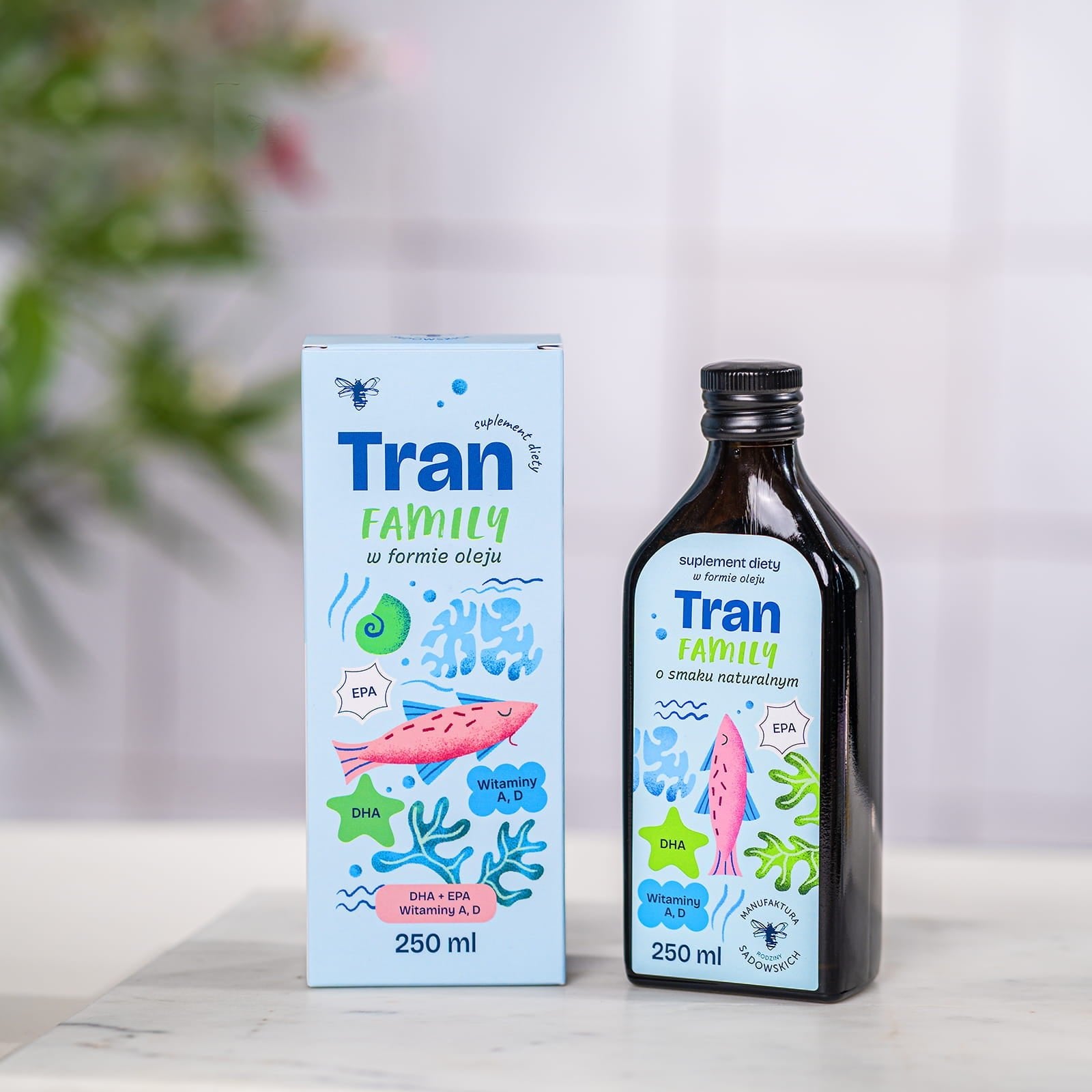 Tran FAMILY in oil form 250ml - Sadowski Bee Gardens - Vesa Beauty