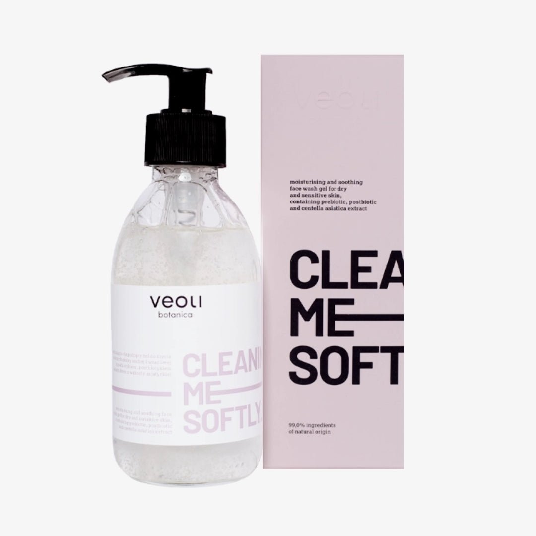 Veoli Botanica CLEANING ME SOFTLY Moisturizing & Soothing Face Wash Gel 190ml - Veoli Botanica - Vesa Beauty
