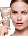 Veoli Botanica CLEANSE WITH COMFORT moisturising and soothing facial cleansing gel for dry skin 150ml - Veoli Botanica - Vesa Beauty