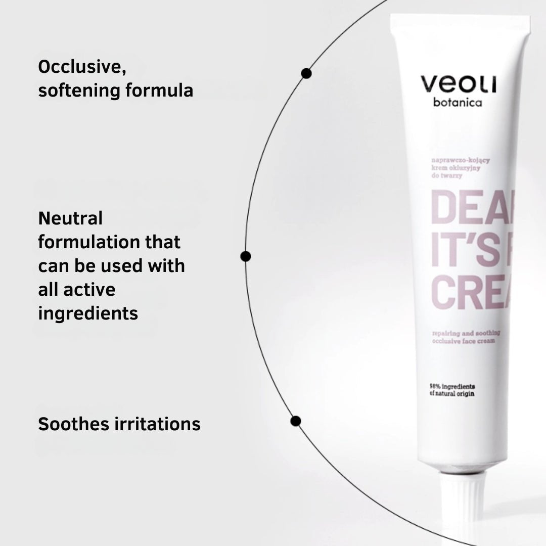 Veoli Botanica DEAR SKIN, IT’S RICH CREAM Repairing & Soothing Occlusive face Cream 75ml - Veoli Botanica - Vesa Beauty