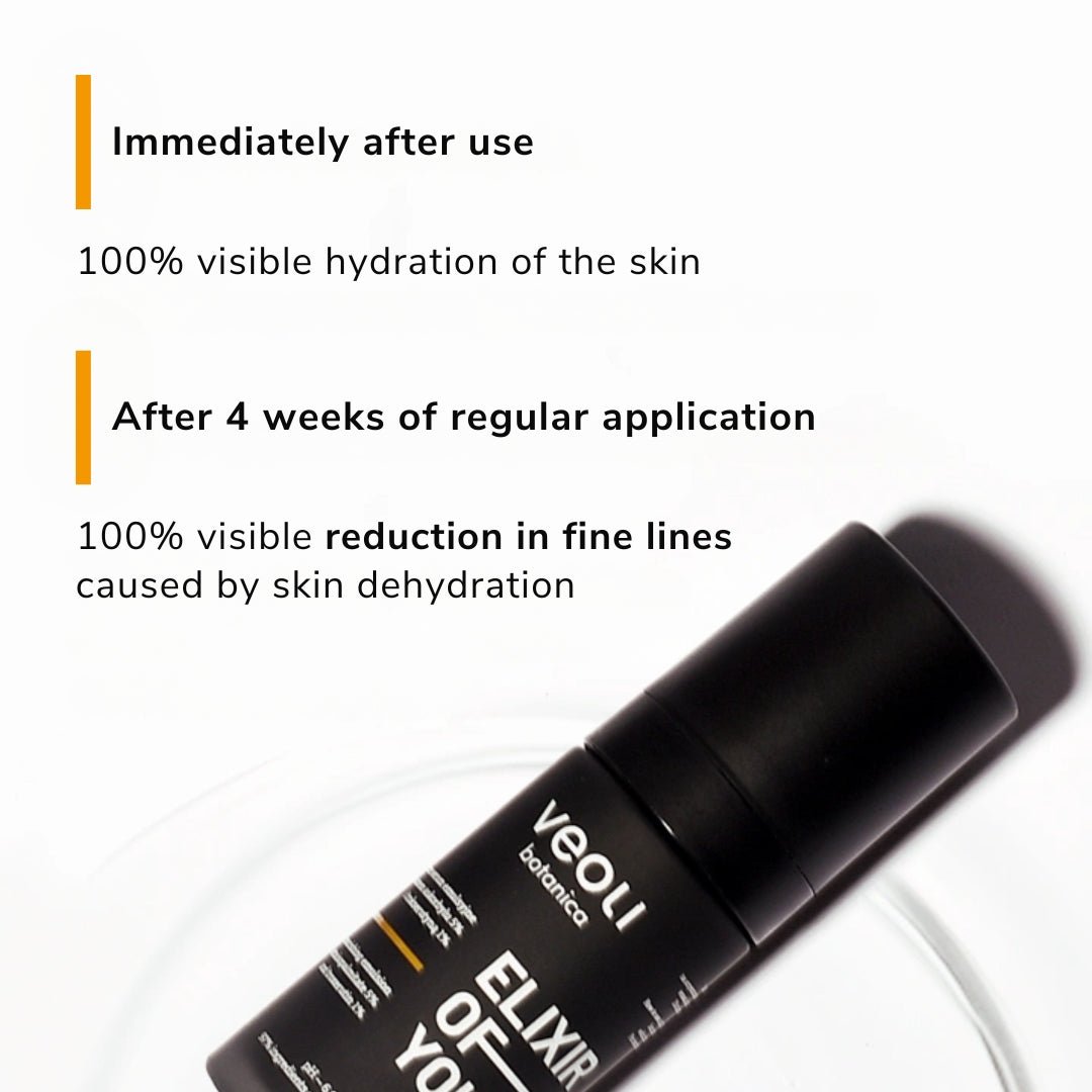 Veoli Botanica ELIXIR OF YOUTH Brightening & nourishing emulsion serum with ascorbyl tetraisopalmitate 5% & troxerutin 1% 30ml - Veoli Botanica - Vesa Beauty
