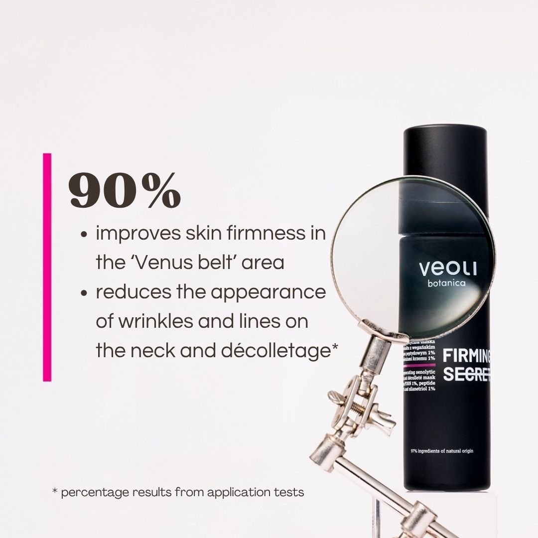 Veoli Botanica FIRMING SECRET Firming & regenerating senolytic mask for the face, neck & décolleté with 1% vegan PDRN, 1% peptide complex, 1% silicon biomolecules 50ml - Veoli Botanica - Vesa Beauty