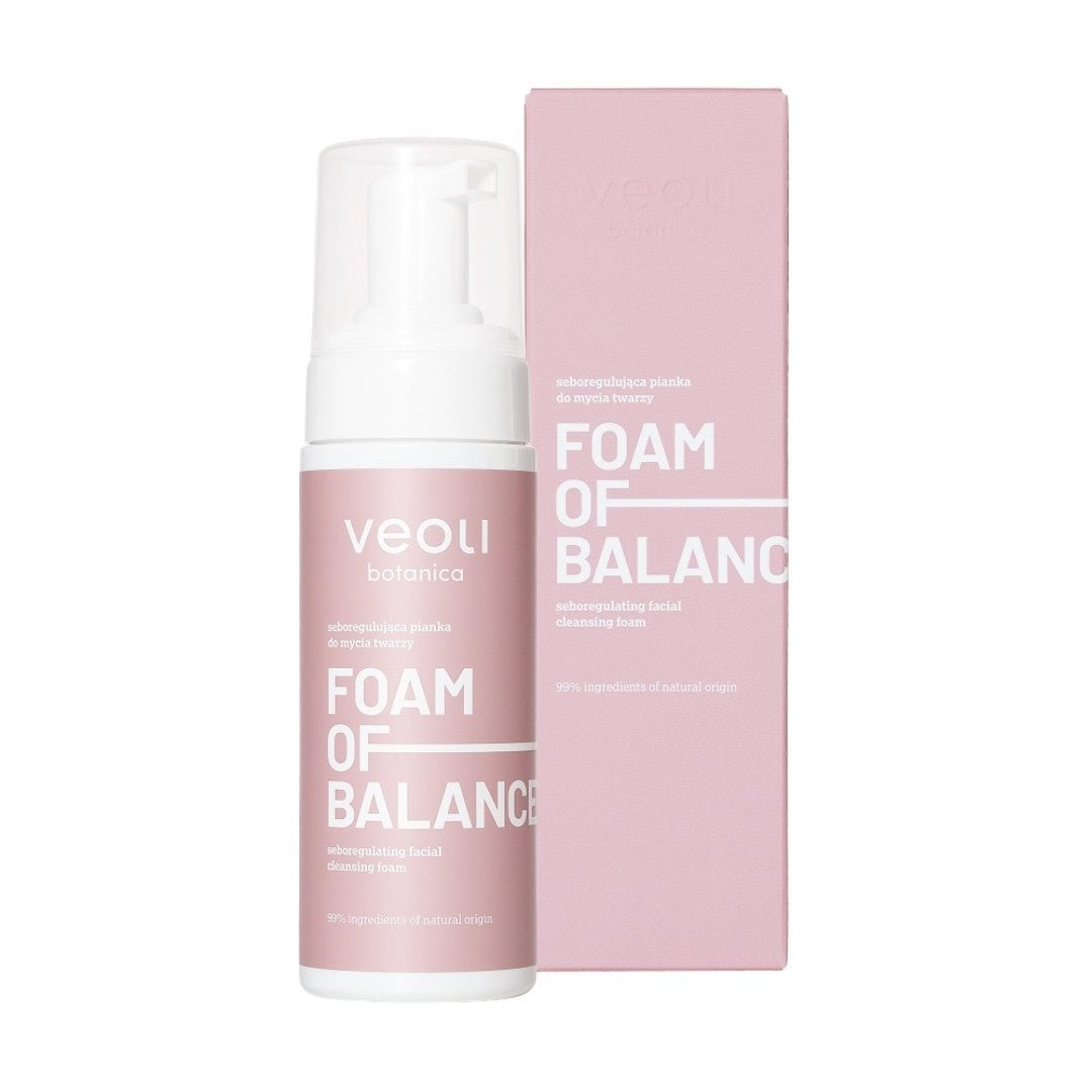 Veoli Botanica FOAM OF BALANCE Seboregulating Facial Cleansing Foam 150ml - Veoli Botanica - Vesa Beauty