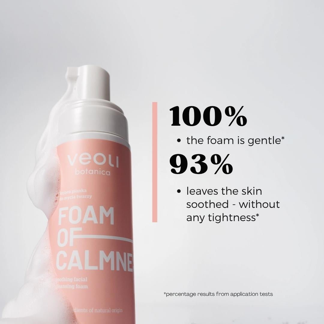 Veoli Botanica FOAM OF CALMNESS Soothing Facial Cleansing Foam 150ml - Veoli Botanica - Vesa Beauty