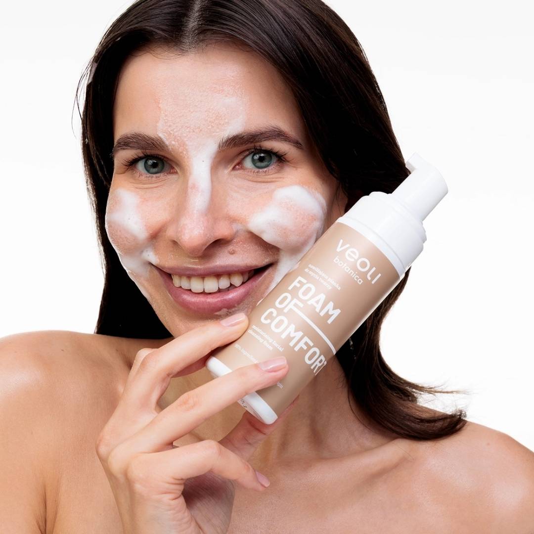 Veoli Botanica FOAM OF COMFORT Moisturizing Facial Cleansing Foam 150ml - Veoli Botanica - Vesa Beauty