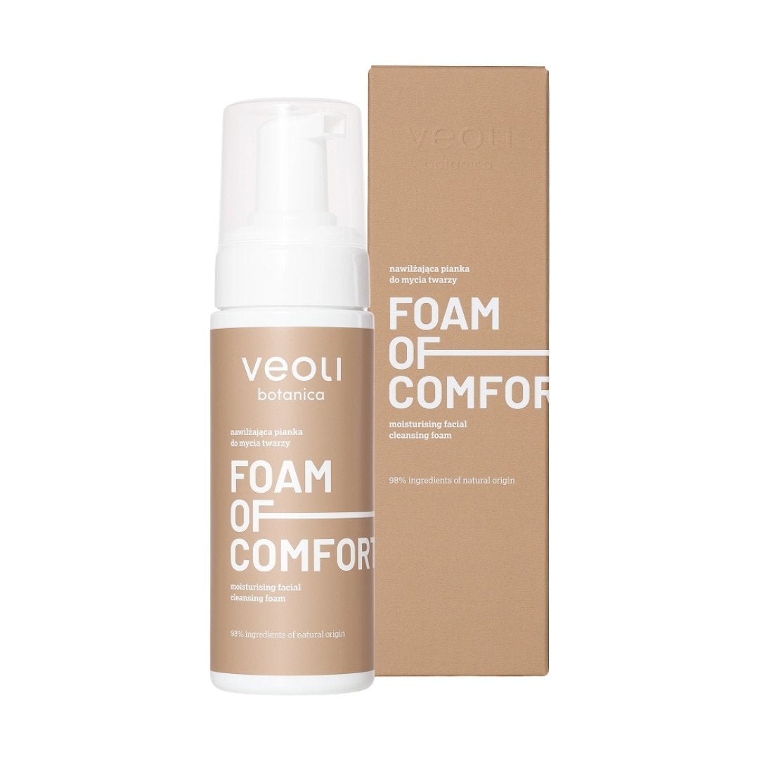 Veoli Botanica FOAM OF COMFORT Moisturizing Facial Cleansing Foam 150ml - Veoli Botanica - Vesa Beauty