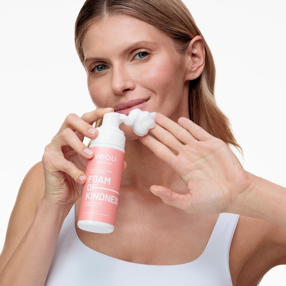 Veoli Botanica FOAM OF KINDNESS Soothing Facial Foam for Spider Veins 150ml - Veoli Botanica - Vesa Beauty