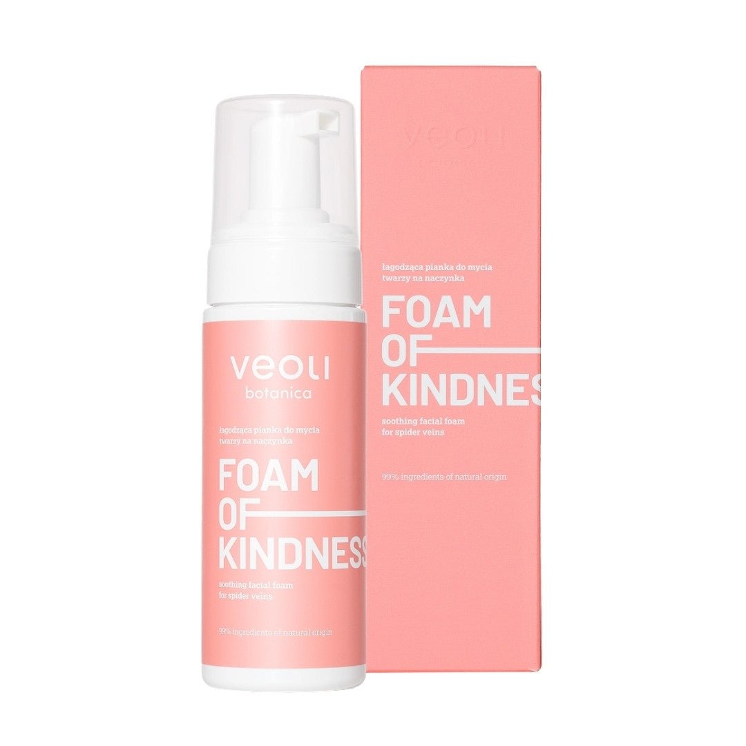 Veoli Botanica FOAM OF KINDNESS Soothing Facial Foam for Spider Veins 150ml - Veoli Botanica - Vesa Beauty