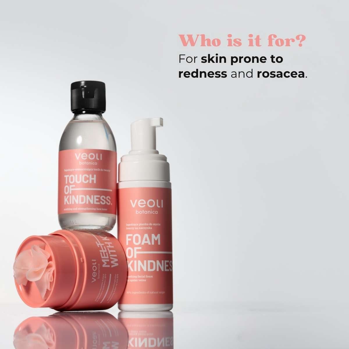 Veoli Botanica FOAM OF KINDNESS Soothing Facial Foam for Spider Veins 150ml - Veoli Botanica - Vesa Beauty