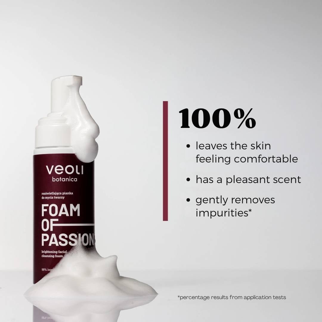 Veoli Botanica FOAM OF PASSION Brightening Facial Cleansing Foam 150ml - Veoli Botanica - Vesa Beauty
