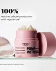 Veoli Botanica MELT WITH BALANCE Emulsifying Sebum - regulating Cleansing Butter for removing make - up & SPF for Blemish - prone skin 40g - Veoli Botanica - Vesa Beauty