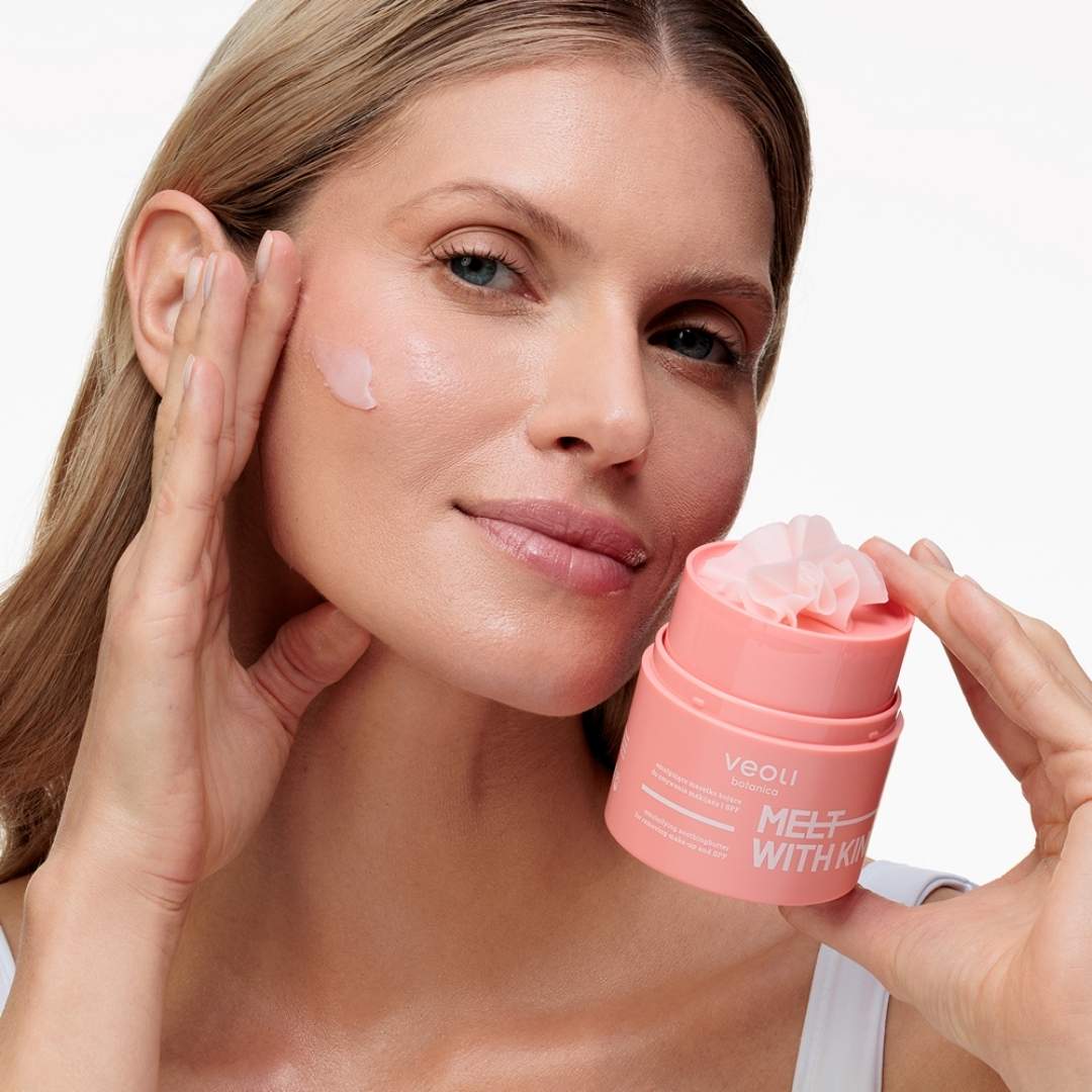 Veoli Botanica MELT WITH KINDNESS Emulsifying Soothing Cleansing Butter for removing make - up & SPF for Couperose skin 40g - Veoli Botanica - Vesa Beauty