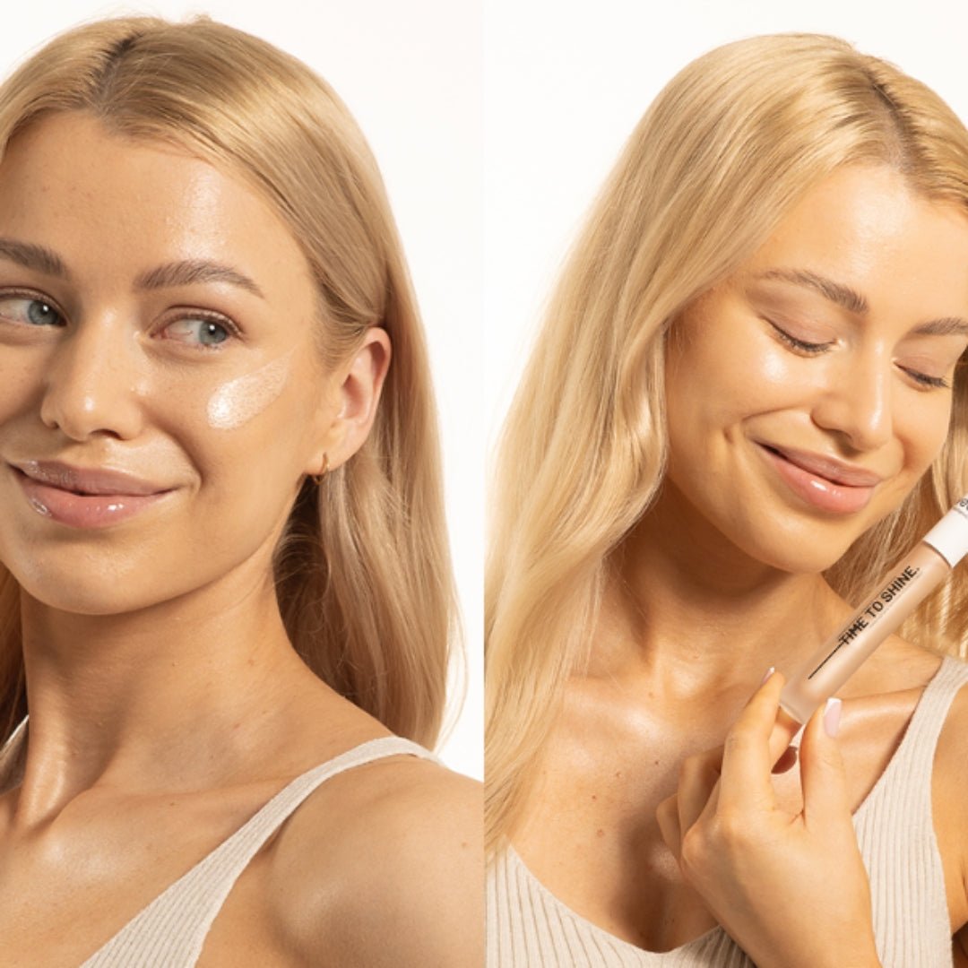 Veoli Botanica TIME TO SHINE Creamy Highlighter with vitamin E &amp; plant collagen 10ml - Veoli Botanica - Vesa Beauty
