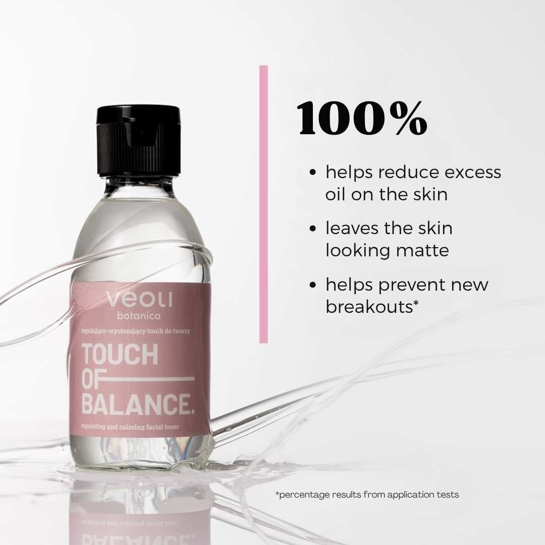 Veoli Botanica TOUCH OF BALANCE Regulating & Calming Face Toner 150ml - Veoli Botanica - Vesa Beauty