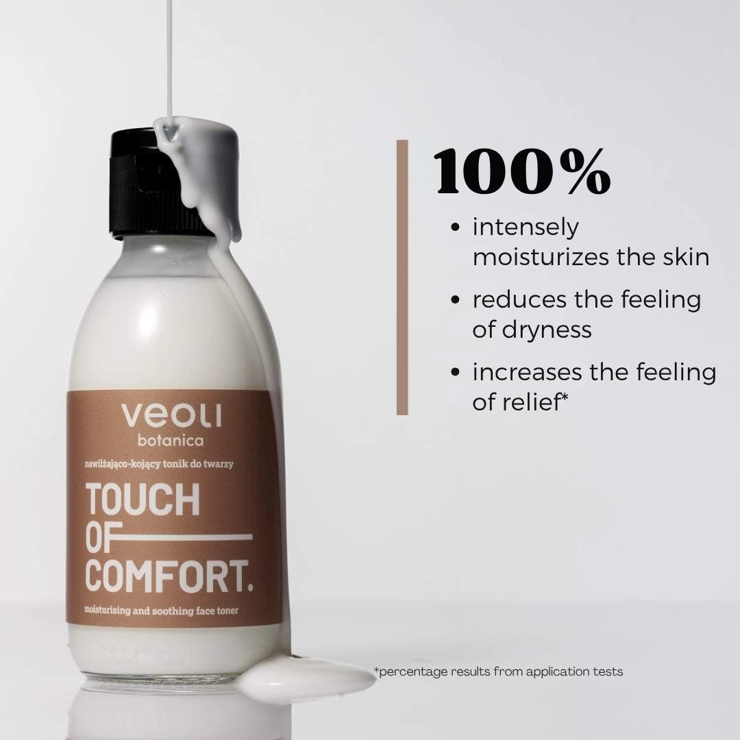 Veoli Botanica TOUCH OF COMFORT Moisturizing & Soothing Face Toner 150ml - Veoli Botanica - Vesa Beauty