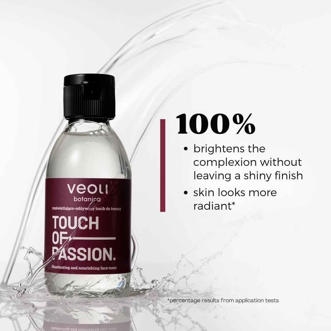 Veoli Botanica TOUCH OF PASSION Illuminating & Nourishing Face Toner 150ml - Veoli Botanica - Vesa Beauty