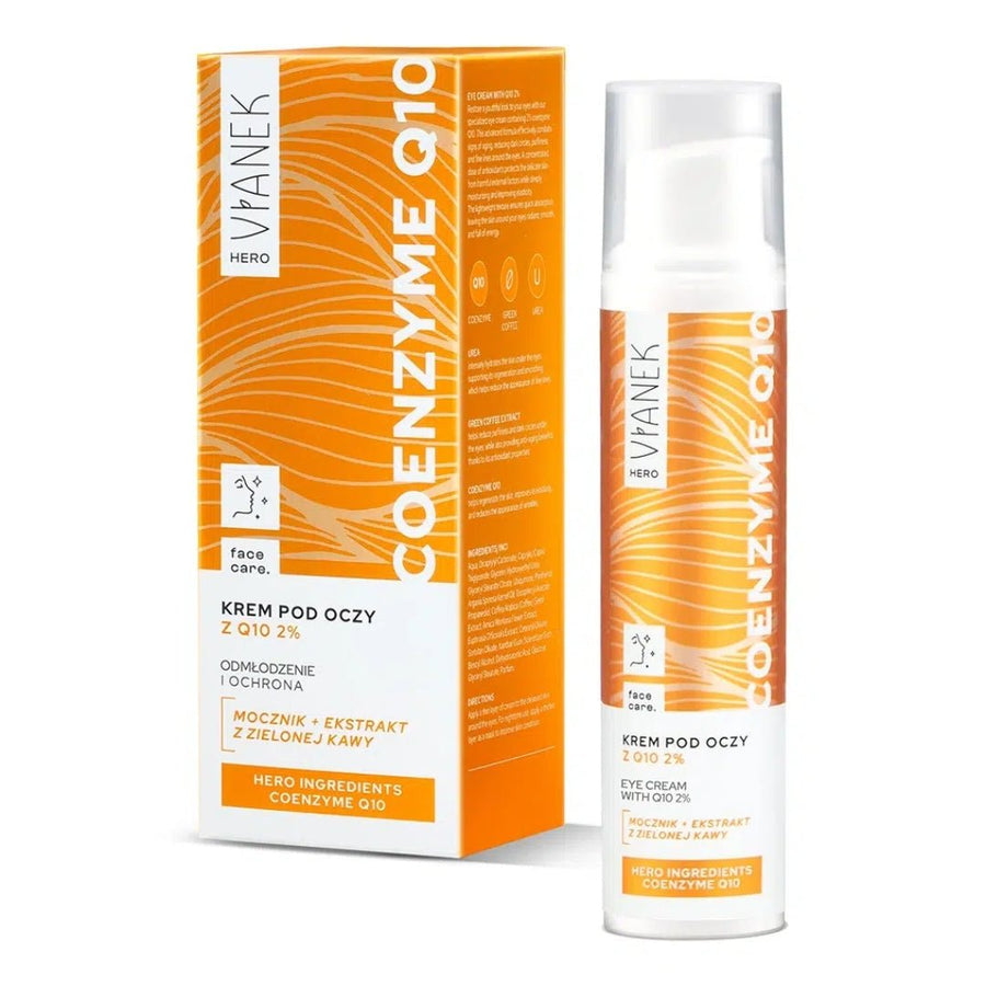Vianek HERO face care. Eye Cream with Q10 2% 15ml - Vianek - Vesa Beauty