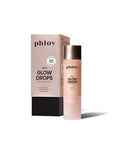warm gold GLOW DROPS for face & body 15ml - Phlov - Vesa Beauty