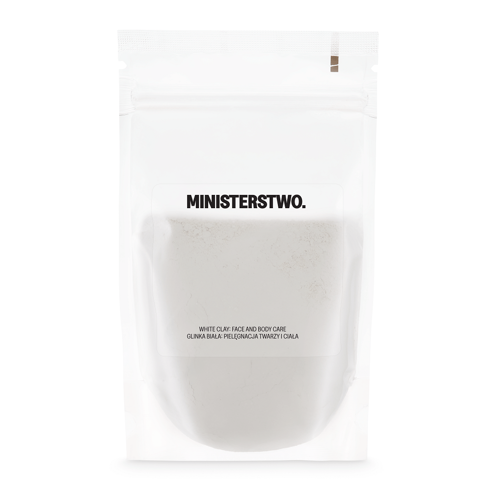 WHITE Clay: face & body care 100g - Ministerstwo - Vesa Beauty