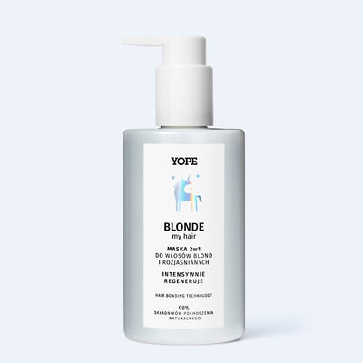 Yope BLONDE my HAIR 2in1 conditioner-mask for blonde and bleached hair 300ml - Yope - Vesa Beauty