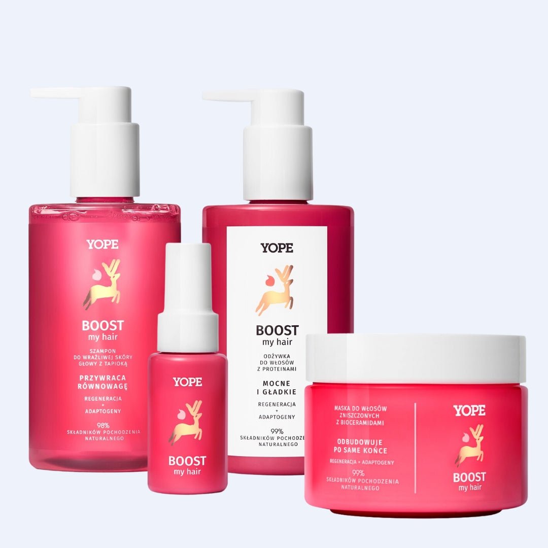 Yope BOOST Set of 4 Hair cosmetics - Yope - Vesa Beauty