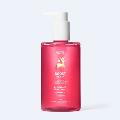 Yope BOOST Shampoo for sensitive scalp 300ml - Yope - Vesa Beauty